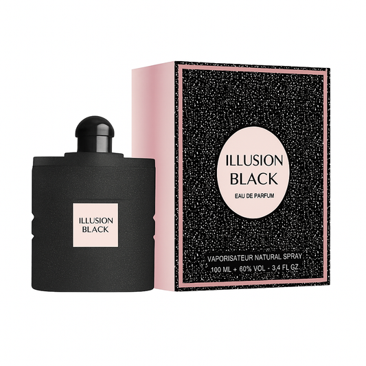 Illusion black Eau de Parfum 100ml MJ BAZAR