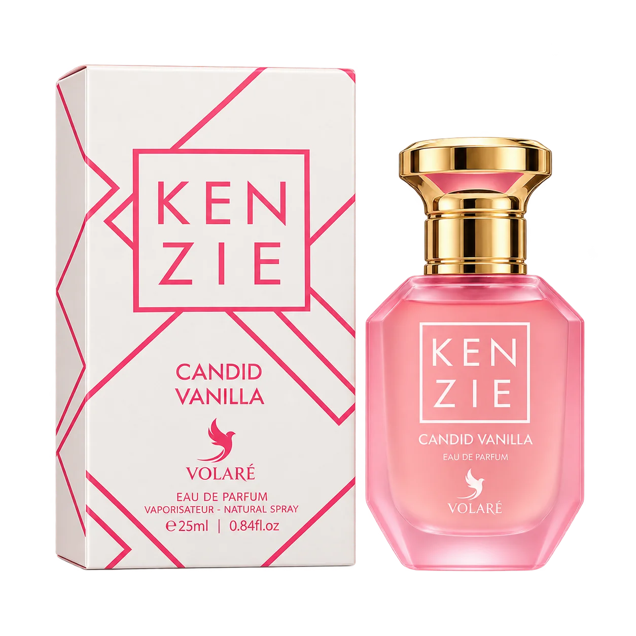 Eau de Parfum Kenzie Candid Vanilla 25 ml - Volaré Volaré