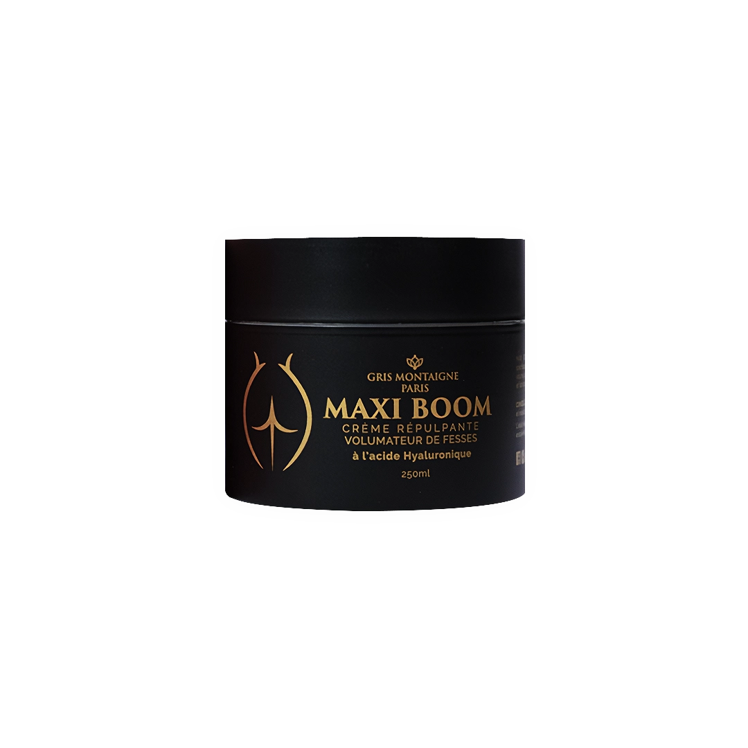Crème Repulpante Maxi Boom Volumateur de Fesses à l'Acide Hyaluronique 250ml - Gris Montaigne Paris Gris Montaigne
