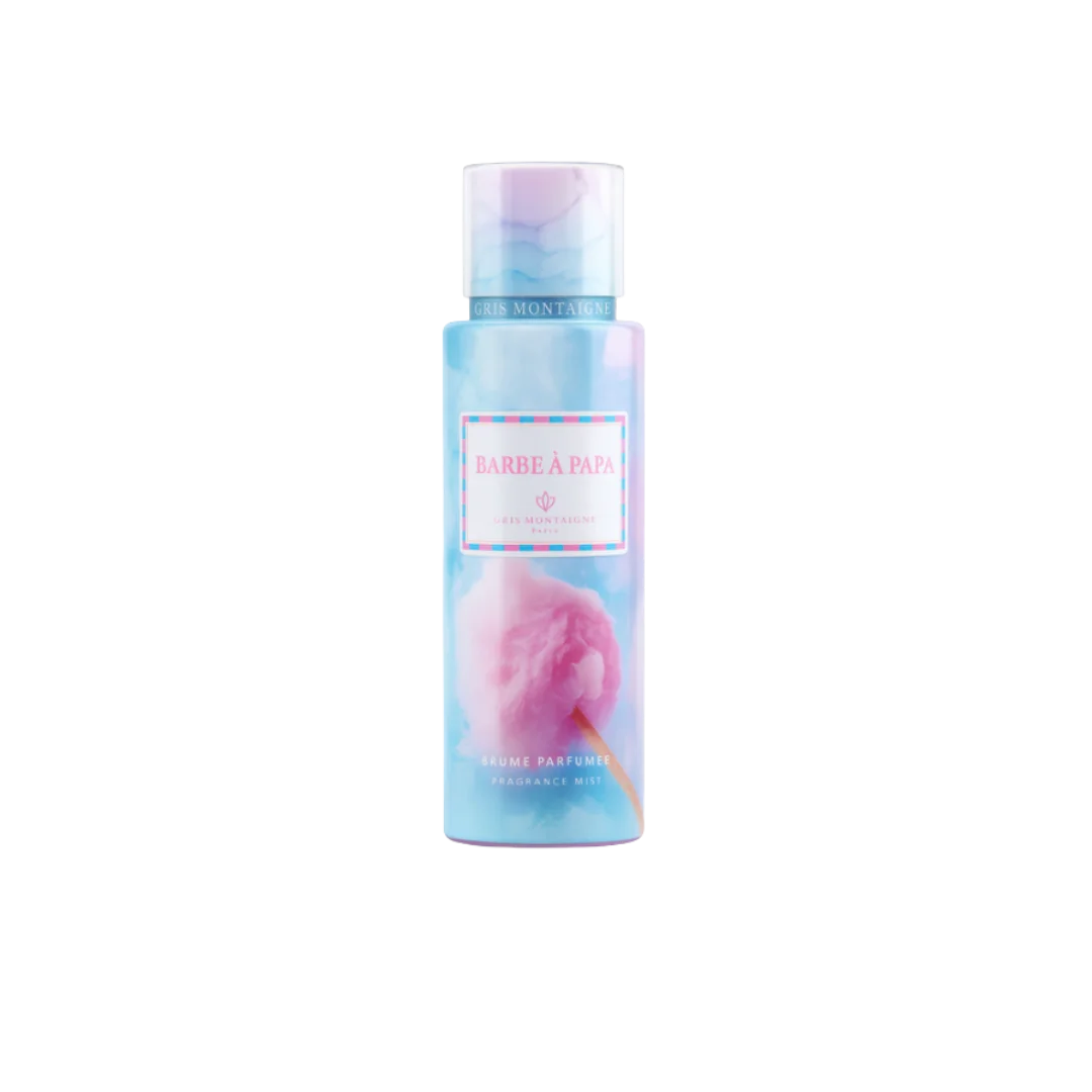Brume parfumée "Barbe à Papa" 250ml – Gris Montaigne MJ BAZAR