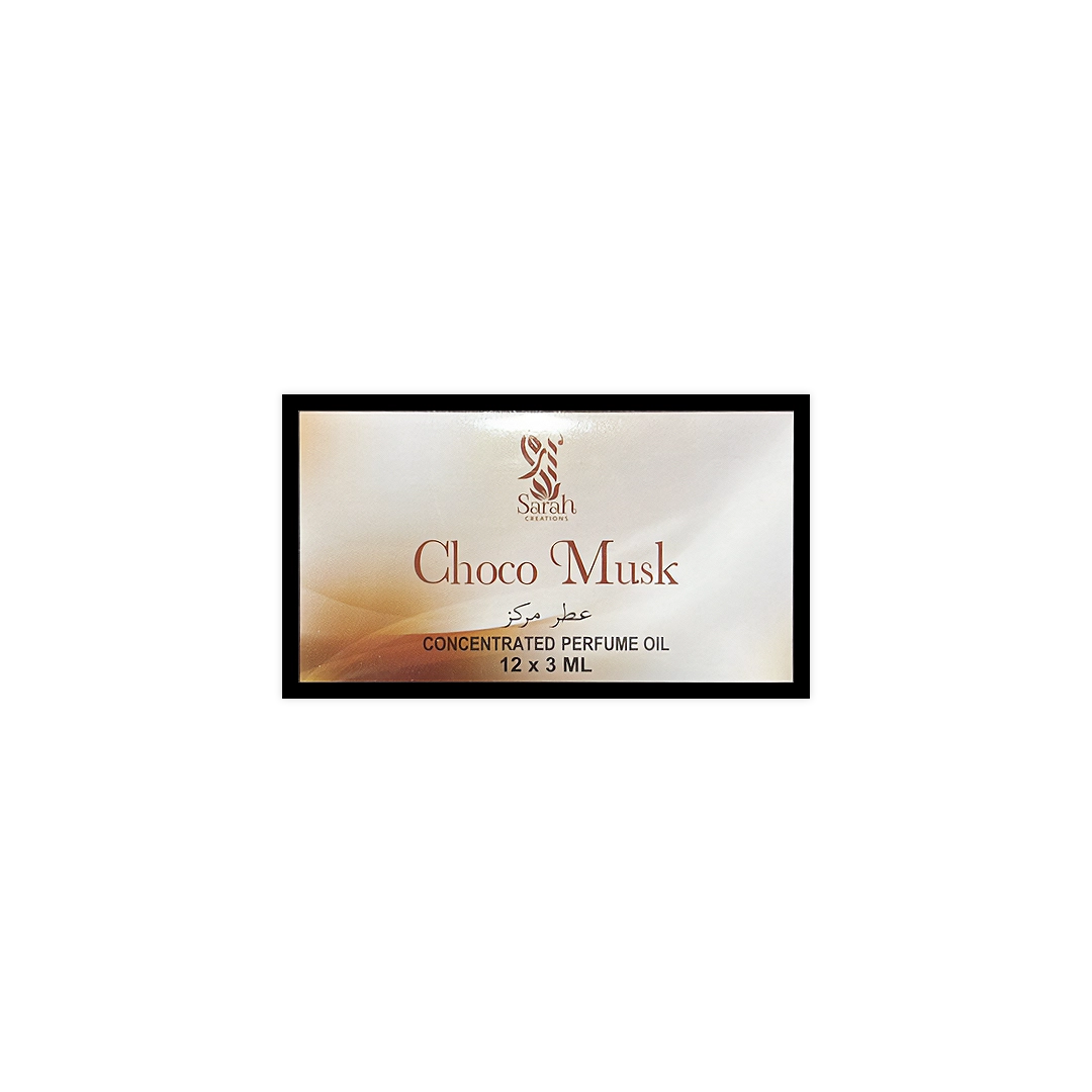 Musc Choco Musc 3ml - Sarah Creations (x12) Sarah Creations