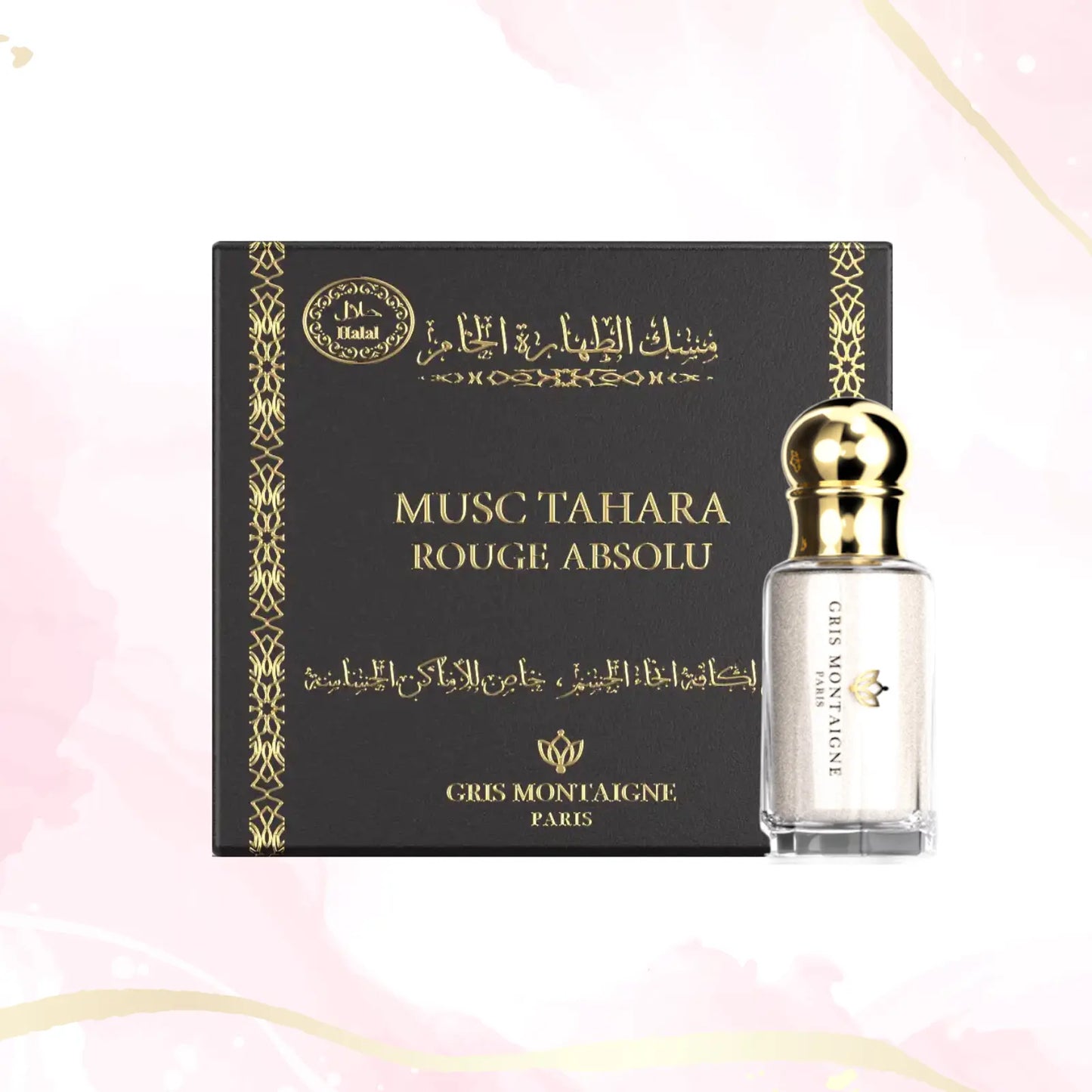 Musc Tahara Rouge Absolu 12ml - Gris Montaigne Gris Montaigne