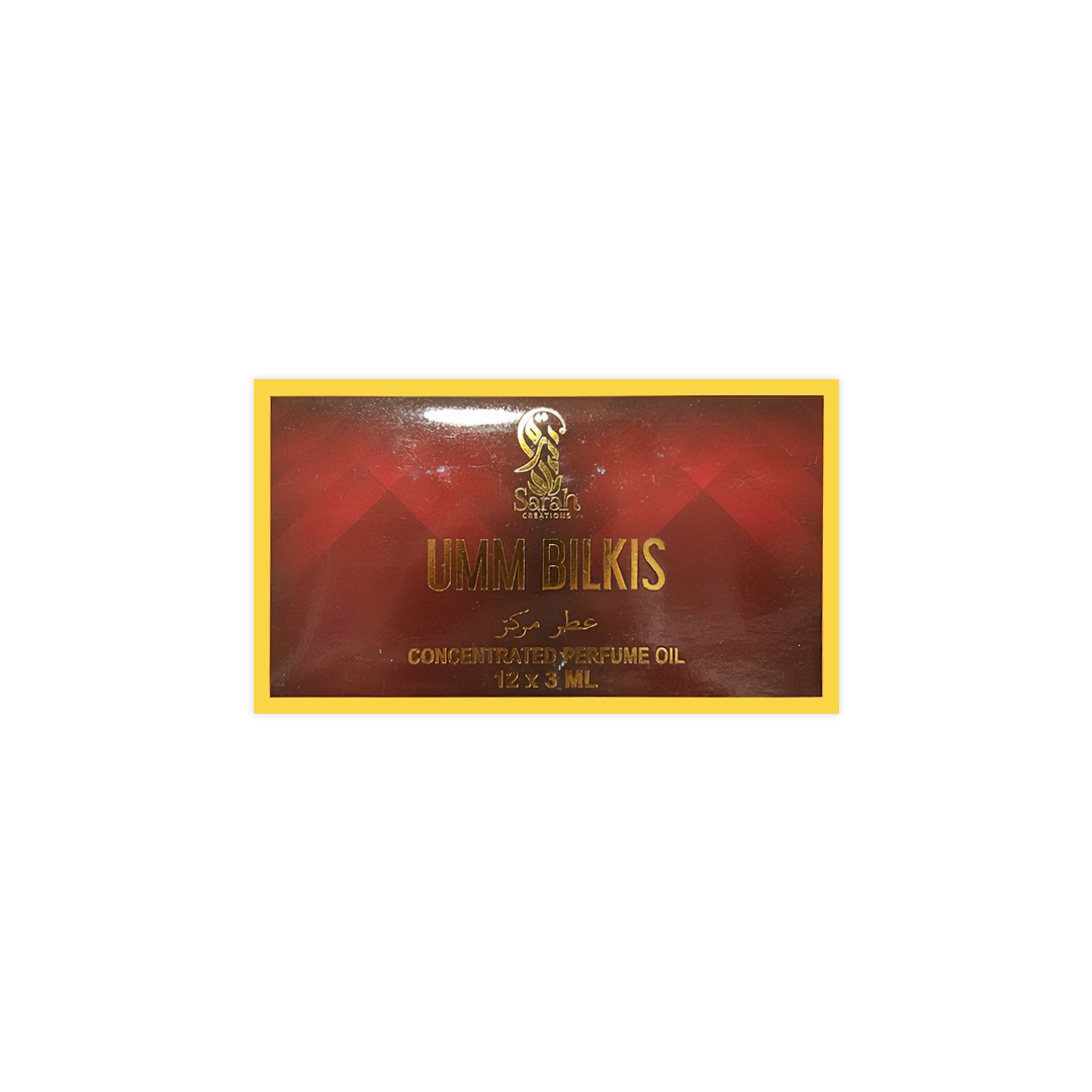 Musc Umm Bilkis 3ml - Sarah Creations (x12) Sarah Creations