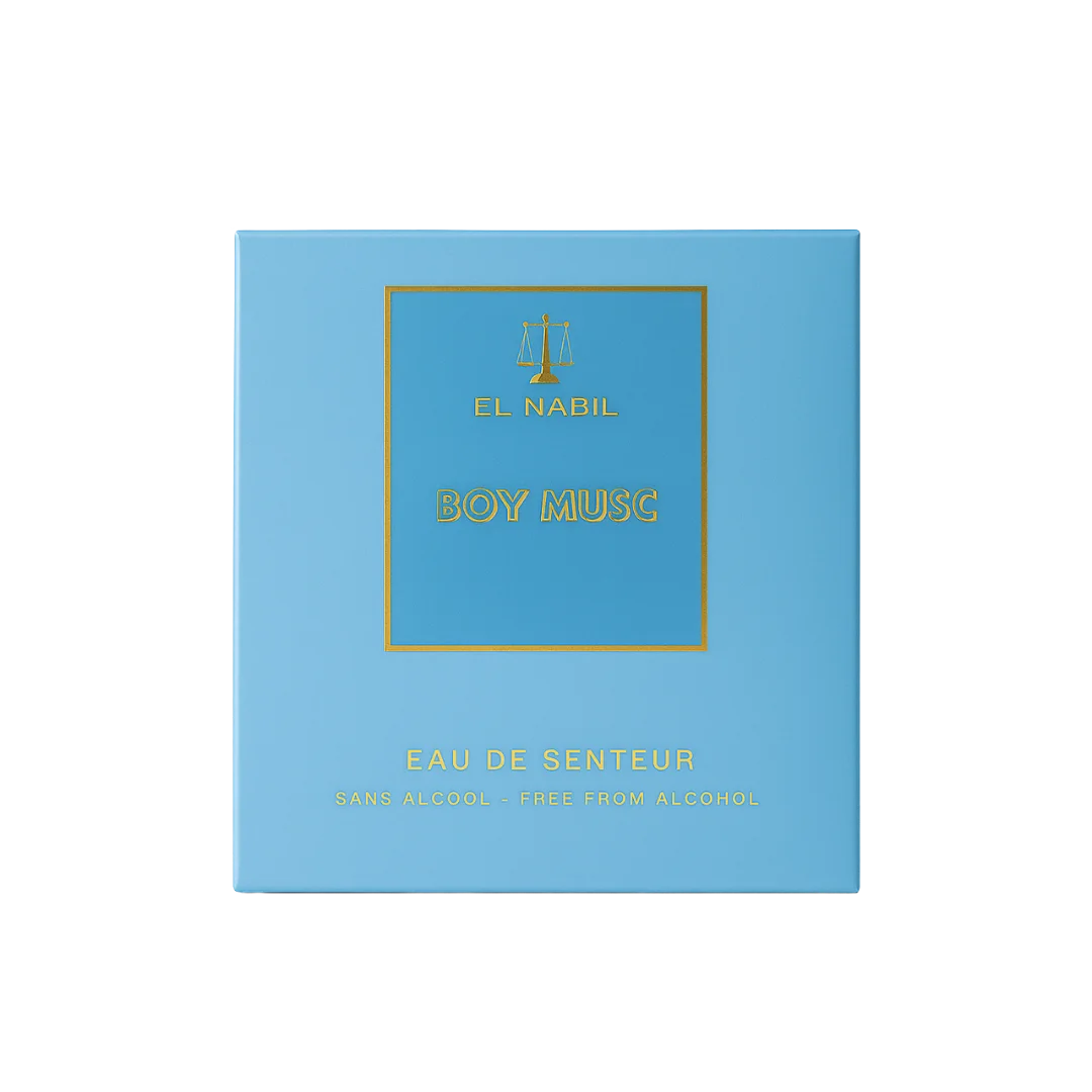 Eau de Senteur Sans Alcool Boy Musc 80 - El Nabil MJ BAZAR