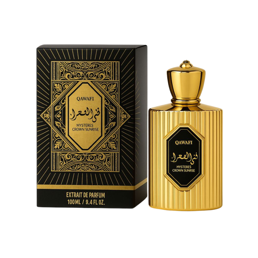 Extrait de Parfum Mysteries Crown Sunrise 100 ml – Qawafi MJ BAZAR