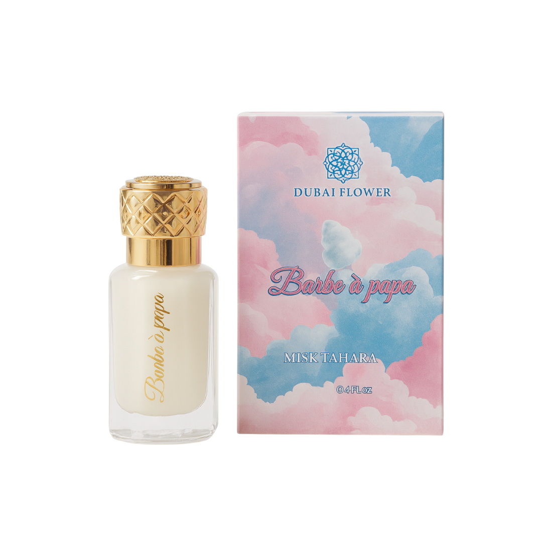 Musc Tahara Barbe à papa 12 ml – Dubai Flower MJ BAZAR