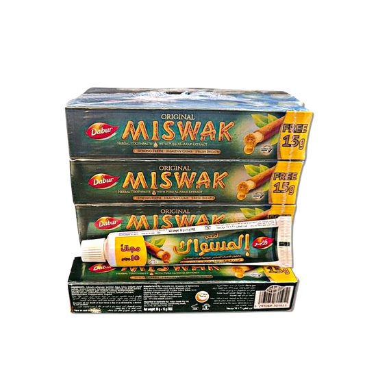 Dentifrice Miswak 15g (Lot de 12) - Dabur Dabur