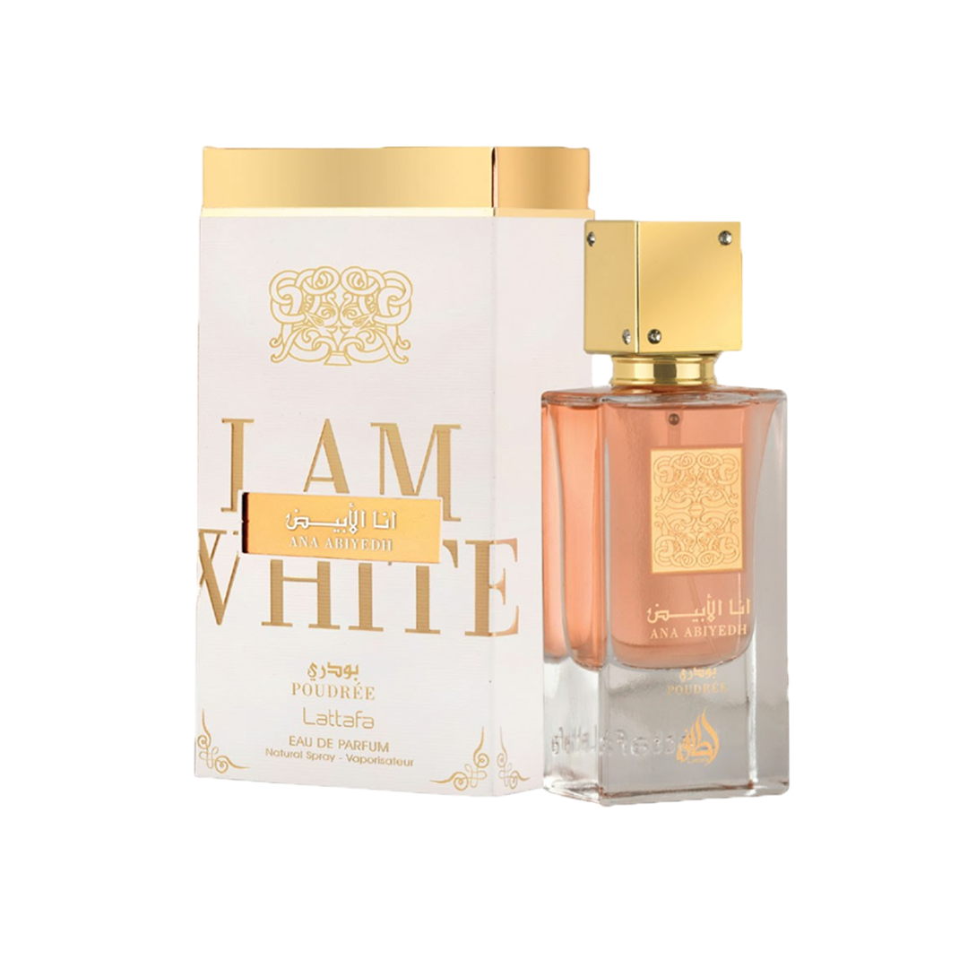 I Am White Ana Abiyedh Poudrée - Eau de Parfum 60ml - Lattafa Lattafa
