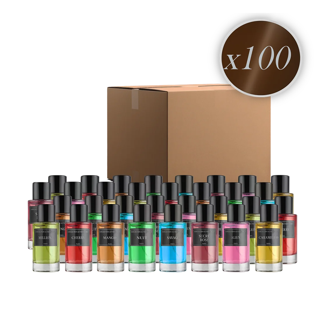 LOT DE 100 PARFUMS COLLECTION PRIVÉE - EDITION AUTHENTIQUE Collection Privée