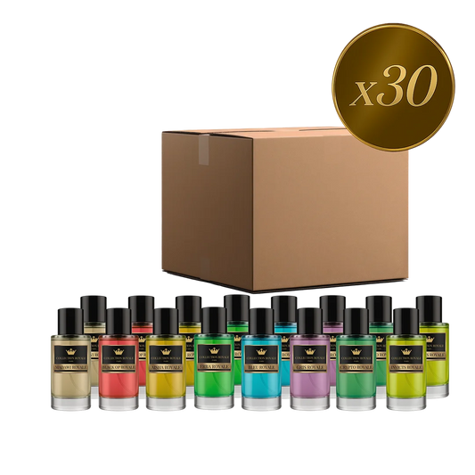 LOT DE 30 PARFUMS COLLECTION PRIVEE - EDITION ROYALE Collection Privée