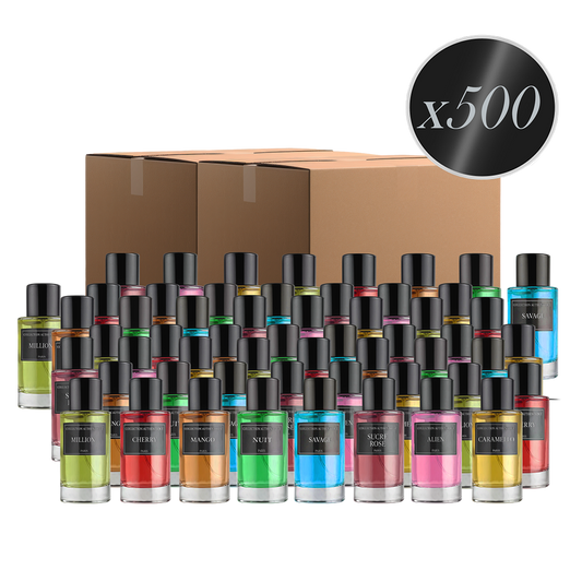 LOT DE 500 PARFUMS COLLECTION PRIVÉE - EDITION INTENSE Collection Privée