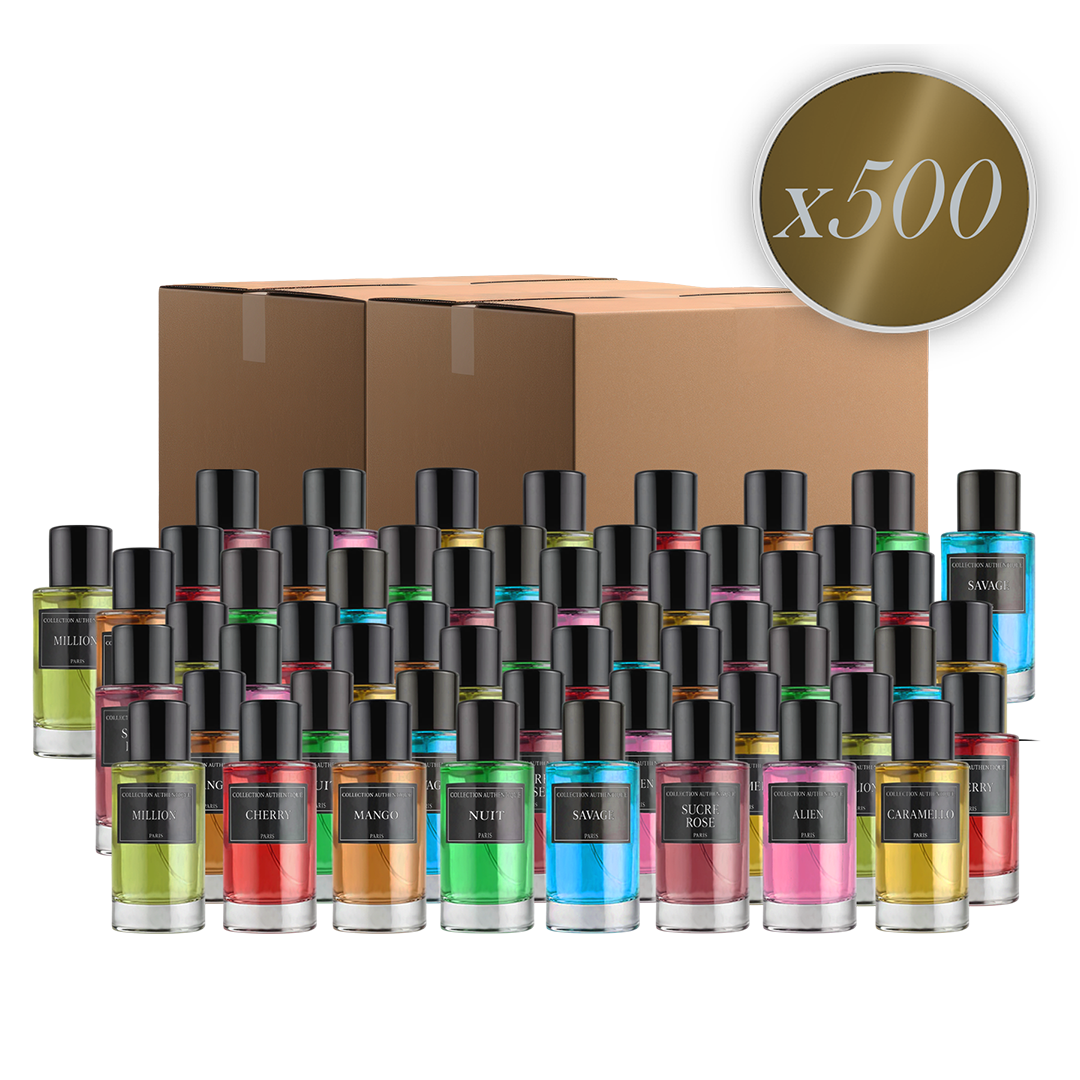 LOT DE 500 PARFUMS COLLECTION PRIVEE - EDITION LA DOREE Collection Privée