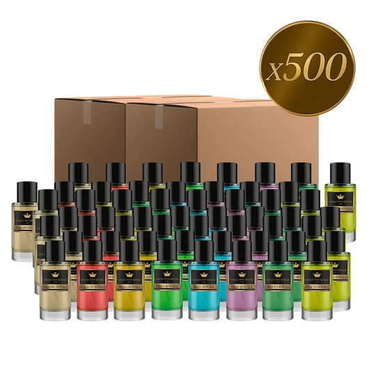 LOT DE 500 PARFUMS COLLECTION PRIVEE - EDITION ROYALE Collection Privée
