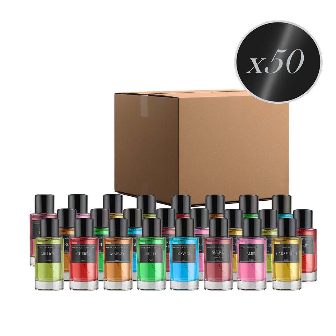 LOT DE 50 PARFUMS COLLECTION PRIVÉE - EDITION INTENSE Collection Privée