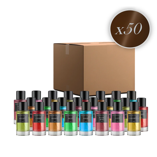 LOT DE 50 PARFUMS COLLECTION PRIVEE - EDITION AUTHENTIQUE Collection Privée