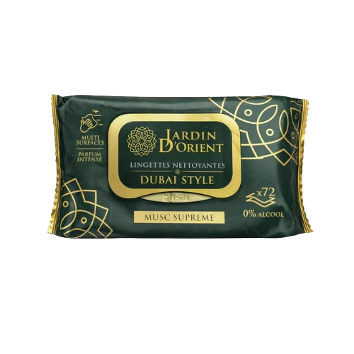 Lingettes nettoyantes parfumées Musc Suprême 72 pcs - Jardin d’Orient Jardin d'Orient