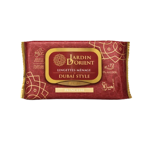 Lingettes nettoyantes parfumées Princesse 72 pcs - Jardin d’Orient Jardin d'Orient