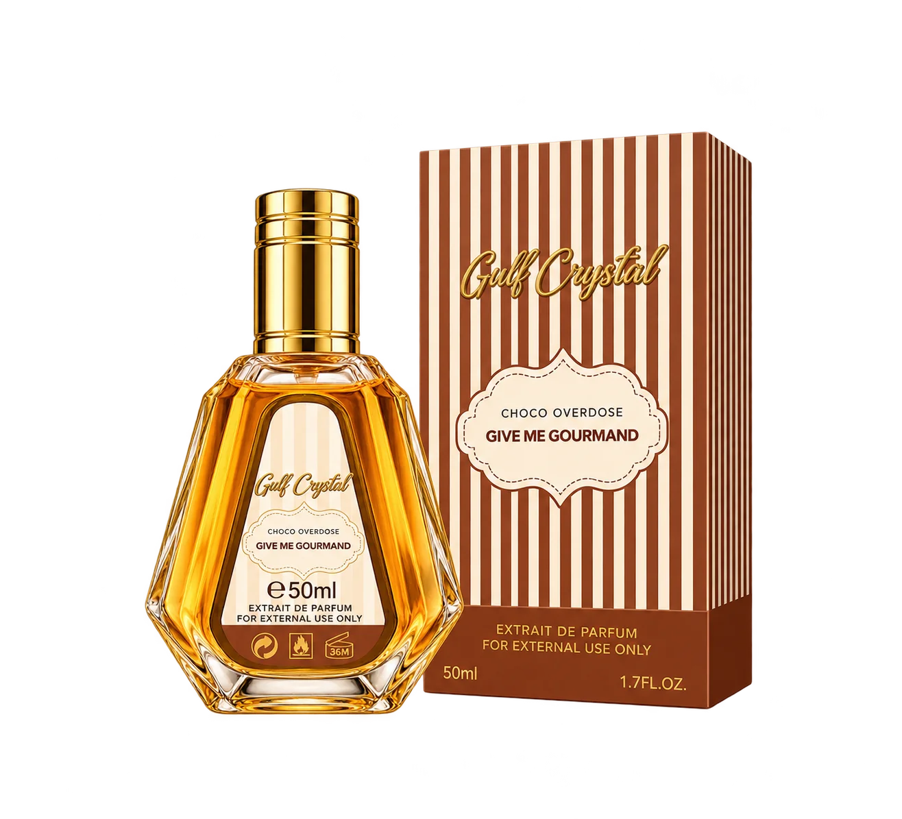 Extrait de parfum give me gourmand Choco Overdose 50 ml - Broyand MJ BAZAR