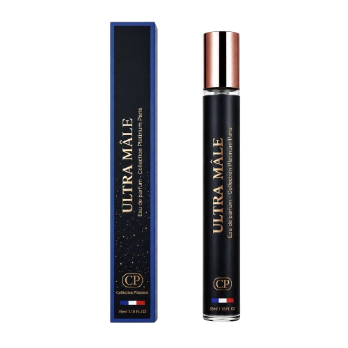 Eau de Parfum Ultra Mâle 35 ml - Collection Platinium MJ BAZAR