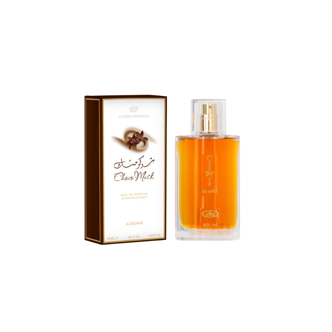 Choco Musk – Eau de Parfum Gourmande Chocolat & Musc – Crown Perfumes (Al-Rehab) MJ BAZAR