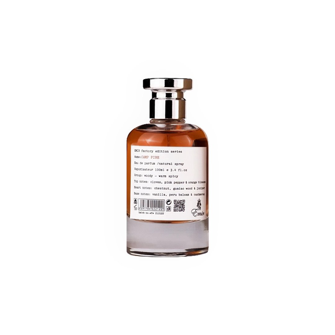 Eau de Parfum Emir Camp Fire Factory Edition 100ml - Paris Corner Paris Corner