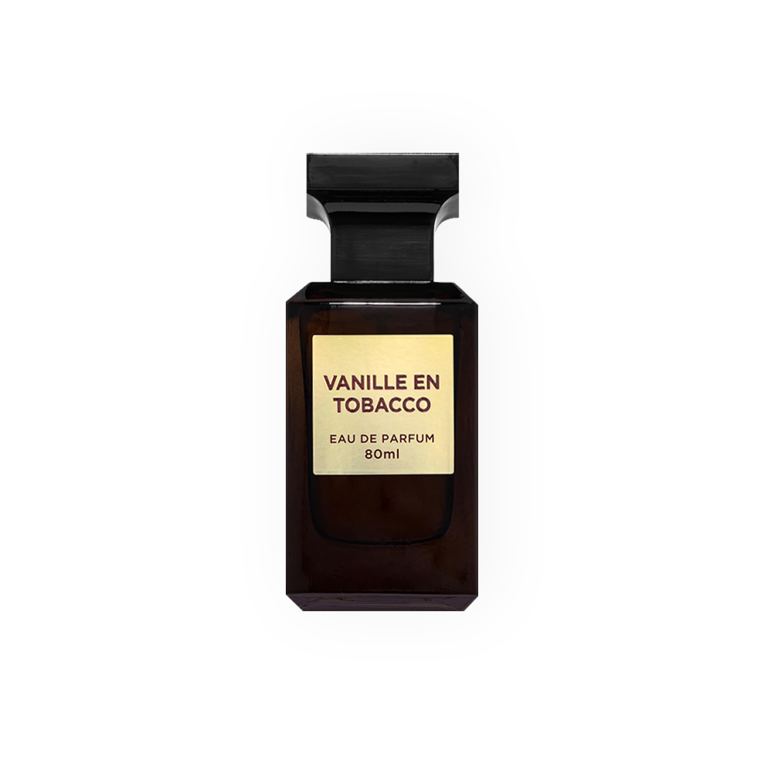 Eau de Parfum Vanille en Tobacco 80ml - Fragrance World Fragrance World