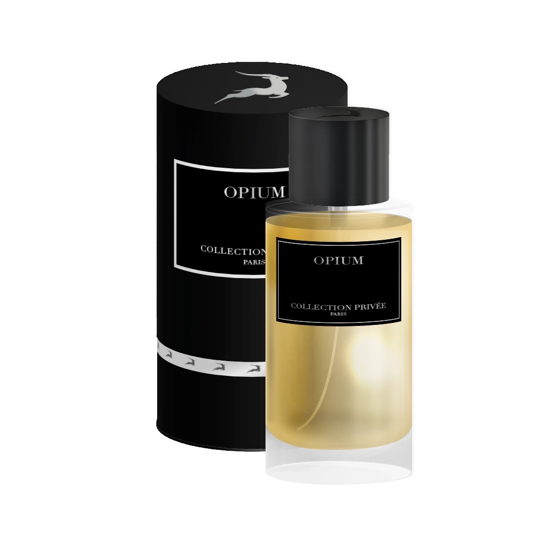 arfum Opium Edition Gazelle 50ml - Collection Privée - Vue packshot avec boîte et bouteille