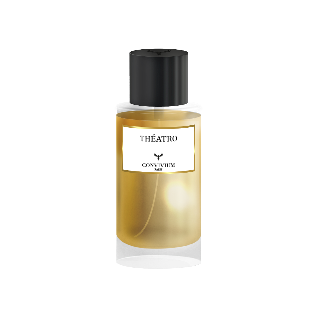 Parfum Théatro 50ml Collection Privée - Bouteille élégante au design raffiné, parfaite pour les amateurs de parfums de luxe.