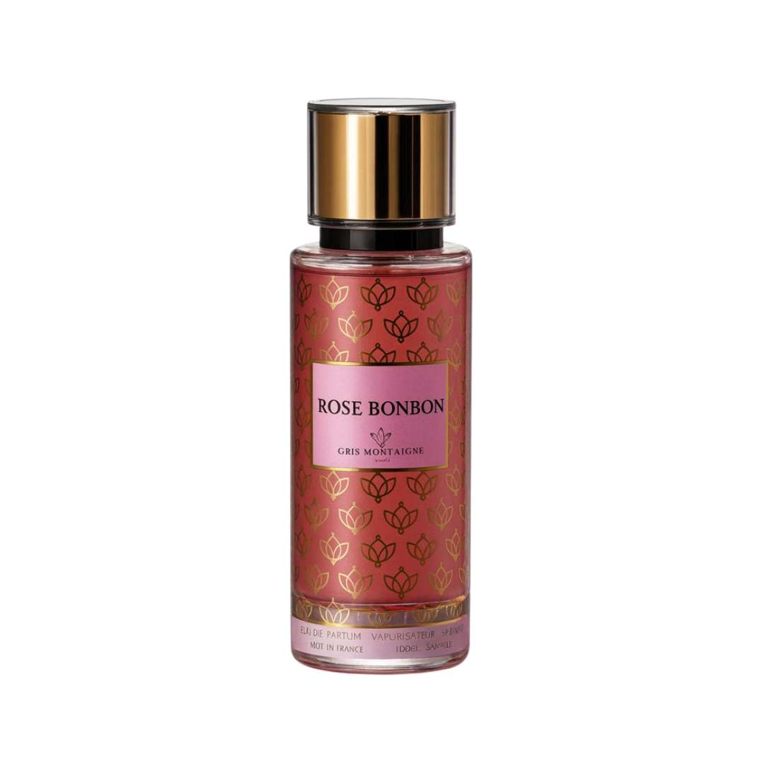Brume Parfumee Rose Bonbon 250 ml – Gris Montaigne MJ BAZAR
