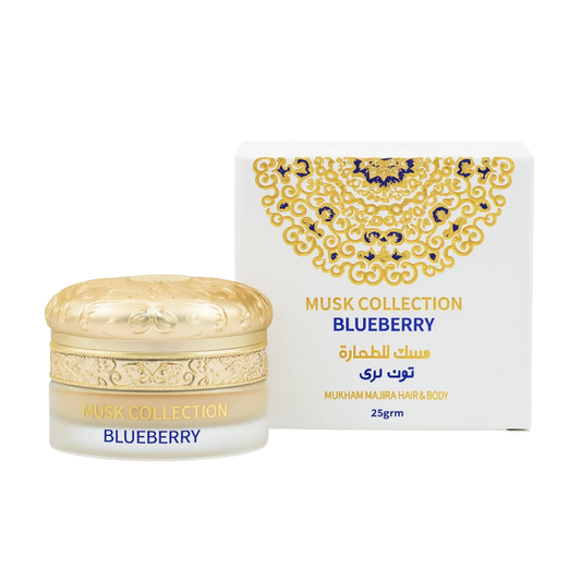 Blueberry 25g – Musk Collection (Baume Cheveux &amp; Corps) MJ BAZAR