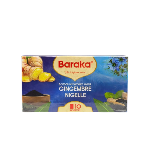 Boison Instantanee Gingembre Nigelle - Baraka MJ BAZAR