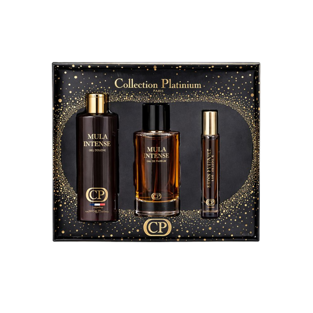 Coffret parfum Mula Intense – Collection Platinum (Paris) MJ BAZAR