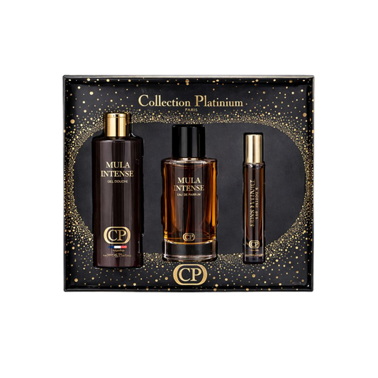 Coffret parfum Mula Intense – Collection Platinum (Paris) MJ BAZAR