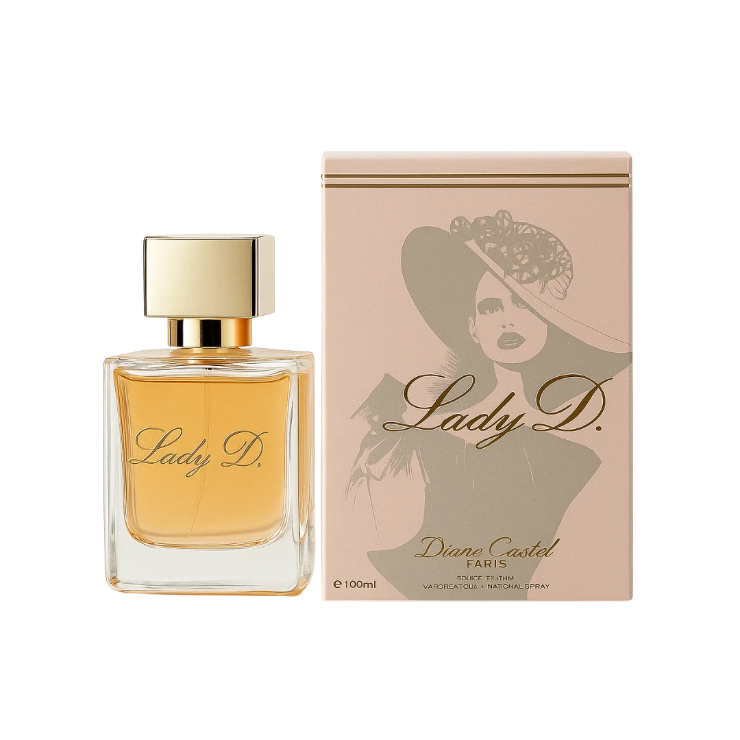 Eau de Parfum Lady D 100 ml - Diane Castel Paris MJ BAZAR