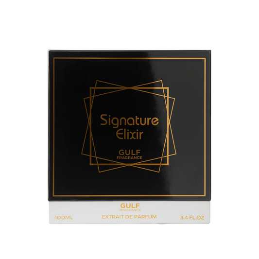Eau de Parfum Signature Elixir 100 ml - Gulf Fragrance MJ BAZAR