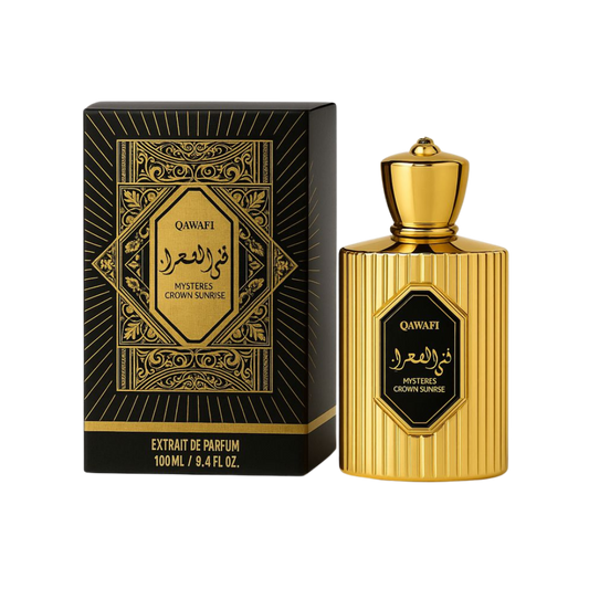 Extrait de Parfum Mysteries Crown Sunrise 100 ml – Qawafi MJ BAZAR