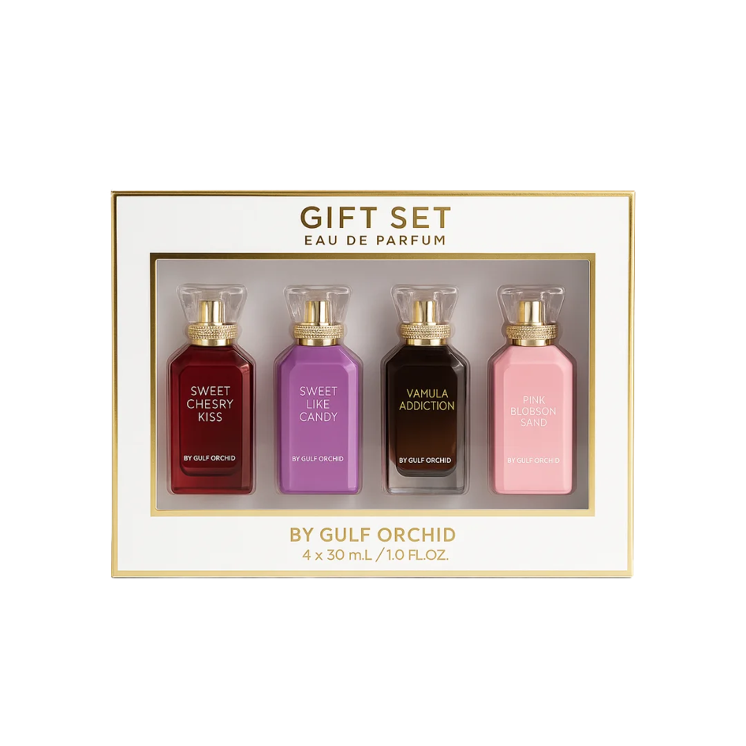 Coffret Gulf Orchid x 4 MJ BAZAR