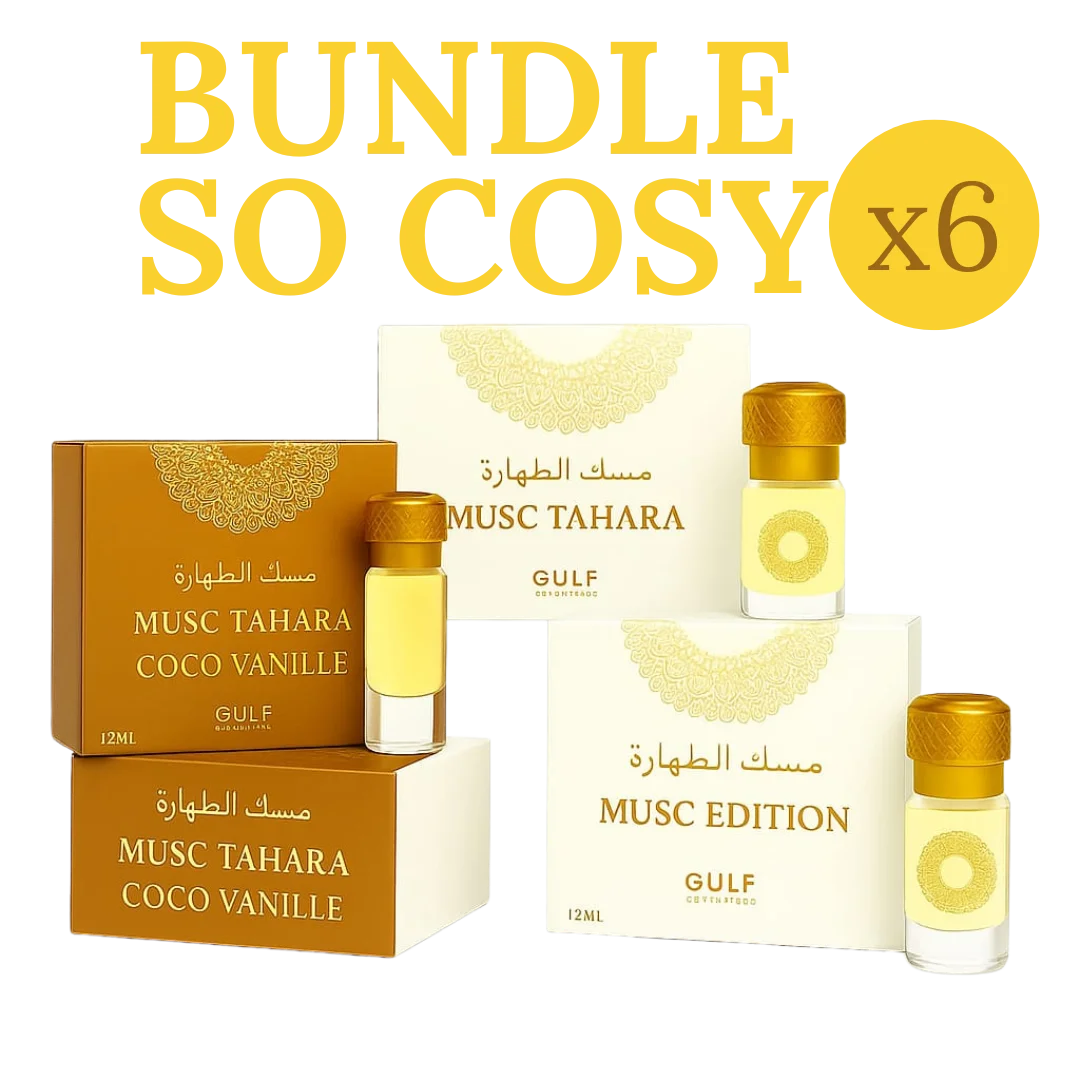 Lot de 6 MUSCS TAHARA & COCO VANILLE MJ BAZAR