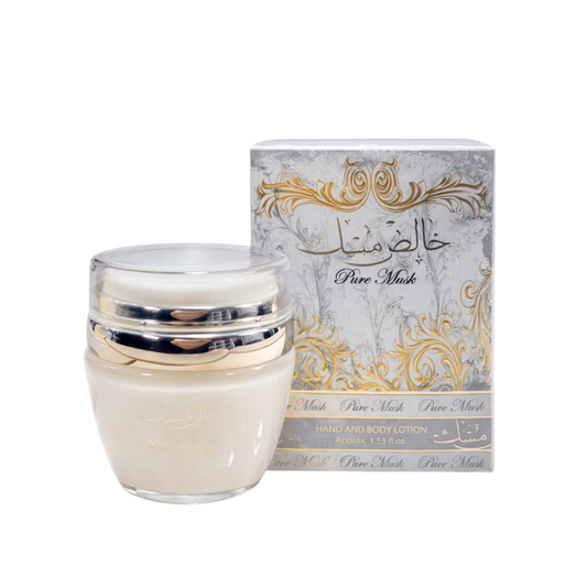 Lotion parfumée Pure Musk 45 ml – Hand & Body Lotion MJ BAZAR
