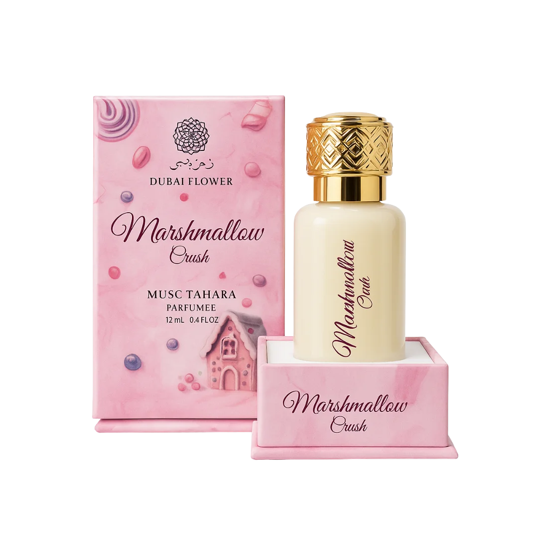 Musc Marshmallow Crush 12 ml - Musc Tahara Parfumée Dubai Flower