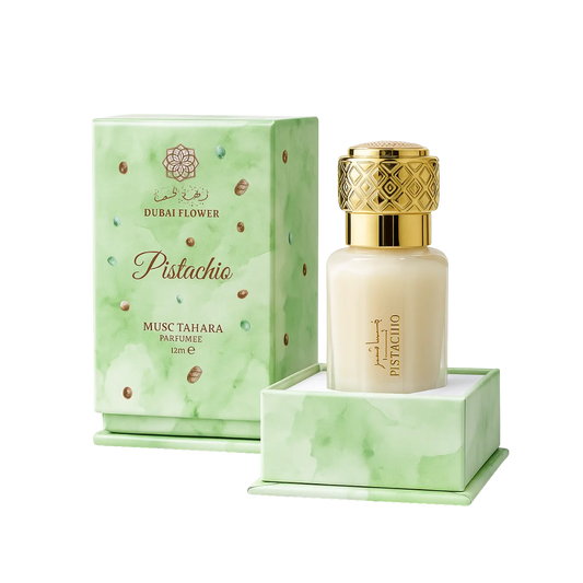 Musc Pistachio 12 ml - Musc Tahara Parfumée Dubai Flower