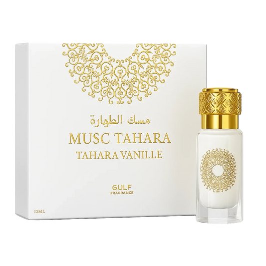 Musc Tahara Tahara Vanille 12 ml – Gulf Fragrance MJ BAZAR