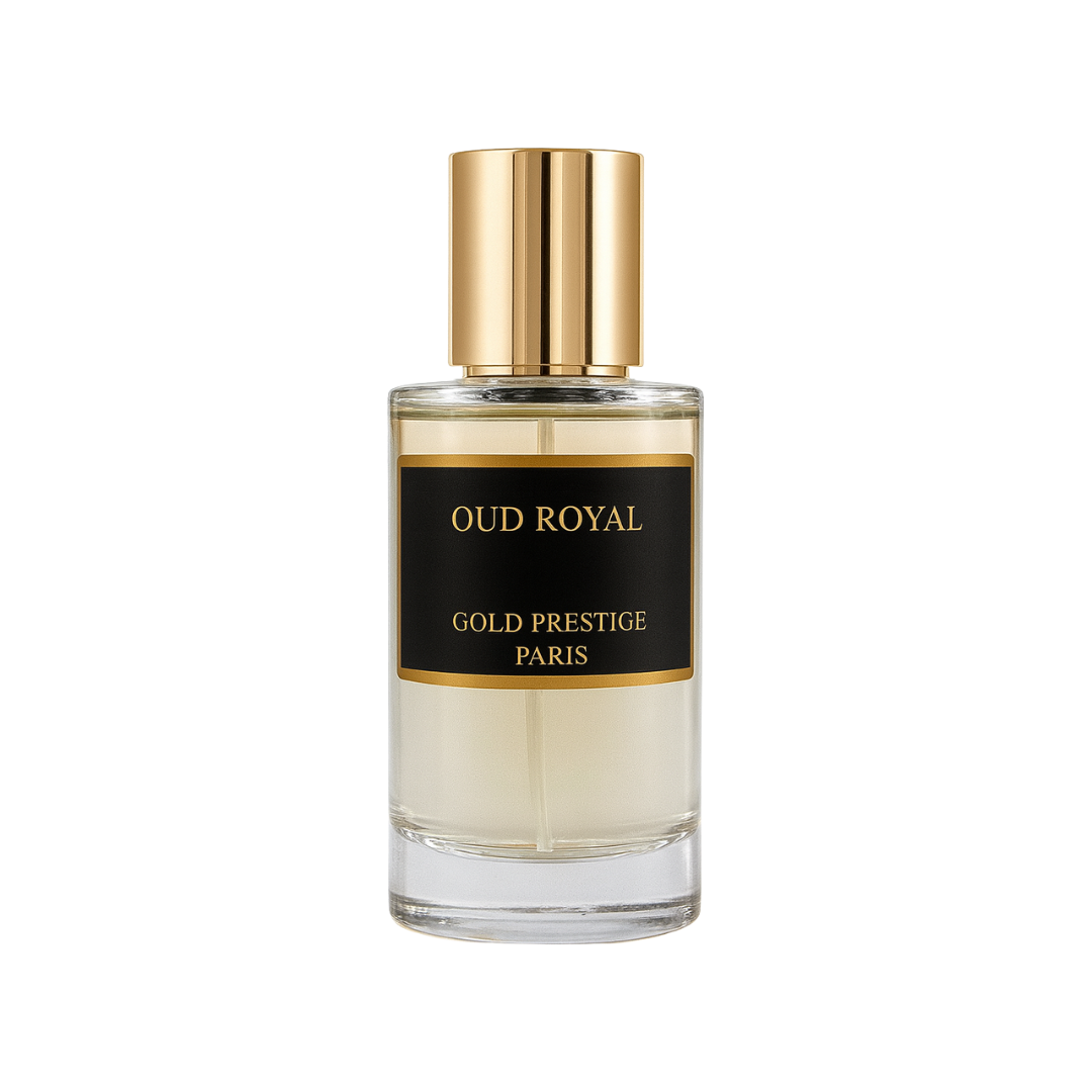 Eau de Parfum Oud Royal 50 ml – Gold Prestige Paris MJ BAZAR