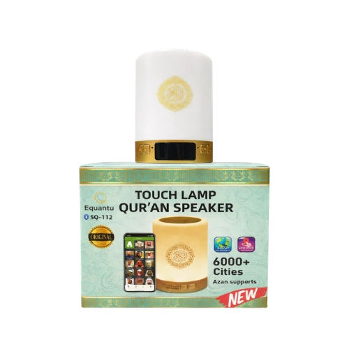 Touch Lamp Qur’an Speaker – Equantu SQ-112 MJ BAZAR