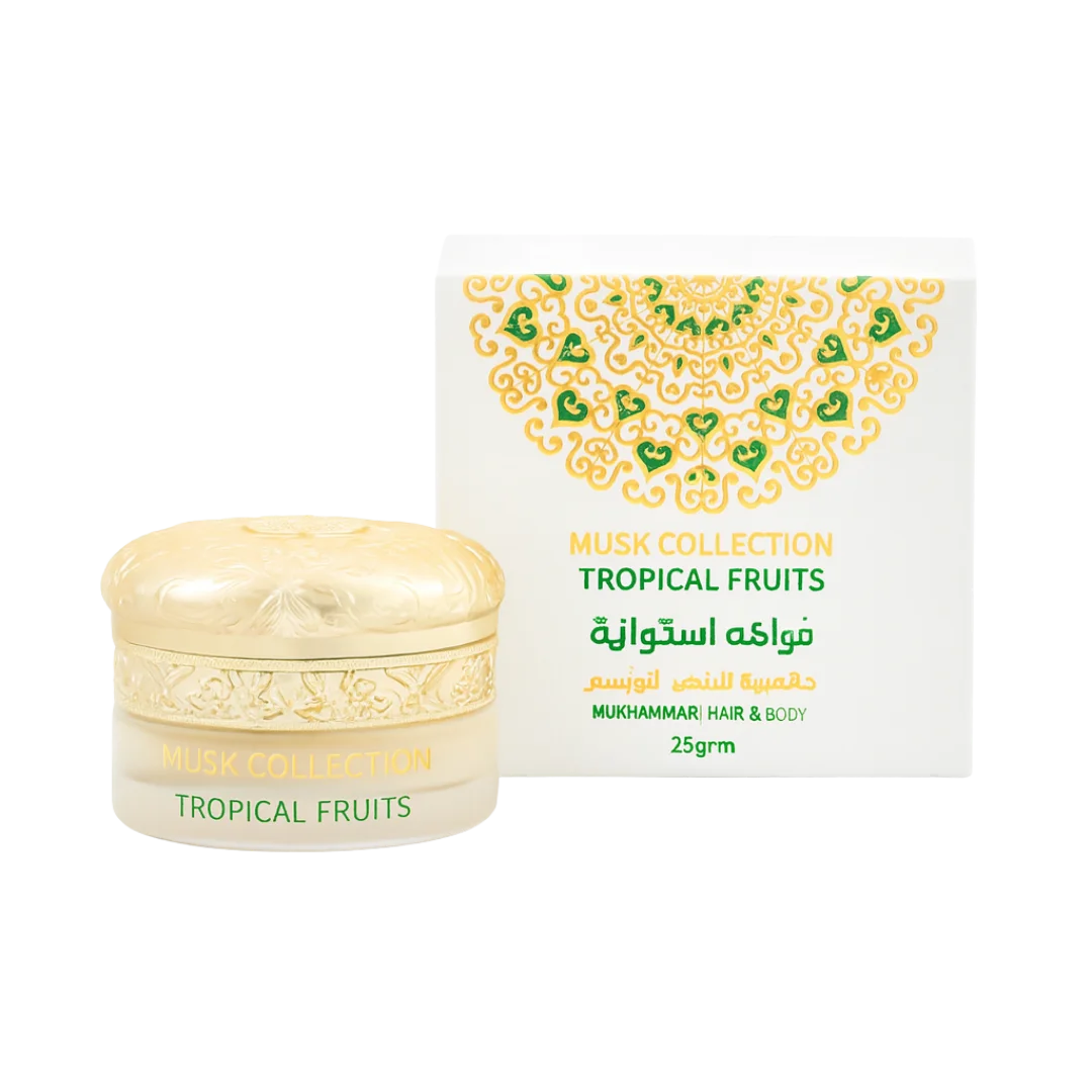 Tropical Fruits 25g – Musk Collection (Baume Cheveux &amp; Corps) MJ BAZAR