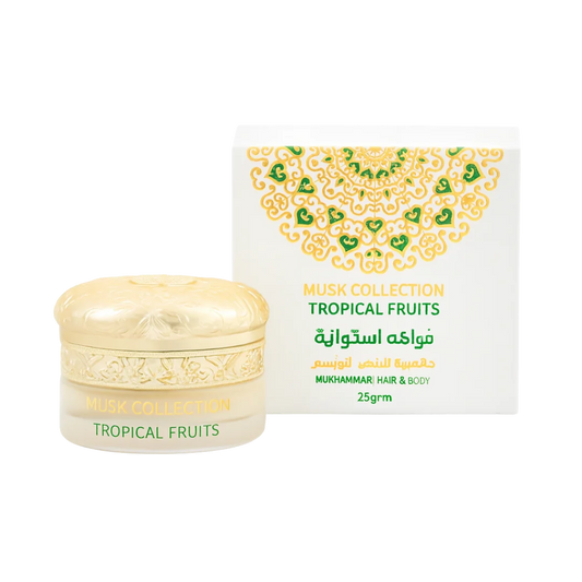 Tropical Fruits 25g – Musk Collection (Baume Cheveux &amp; Corps) MJ BAZAR