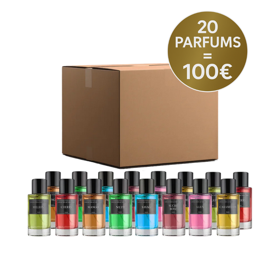 LOT DE 20 PARFUMS POUR 100 EUROS COLLECTION PRIVÉE Collection Privée