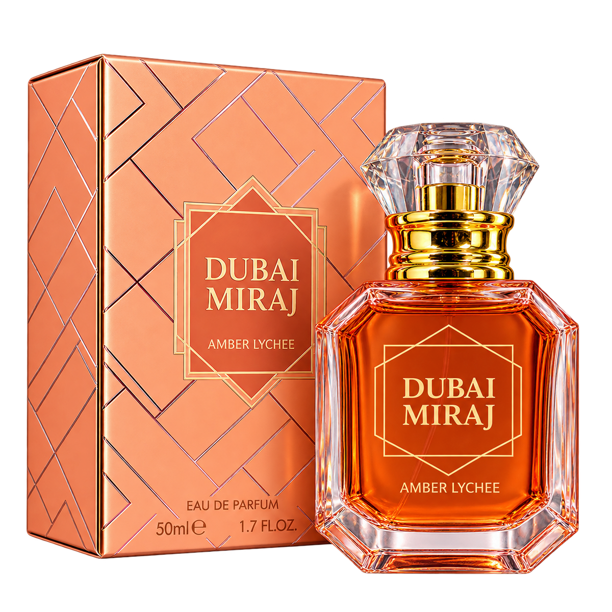 Eau de Parfum Amber Lychee 50 ml - Dubai Miraj Dubai Miraj