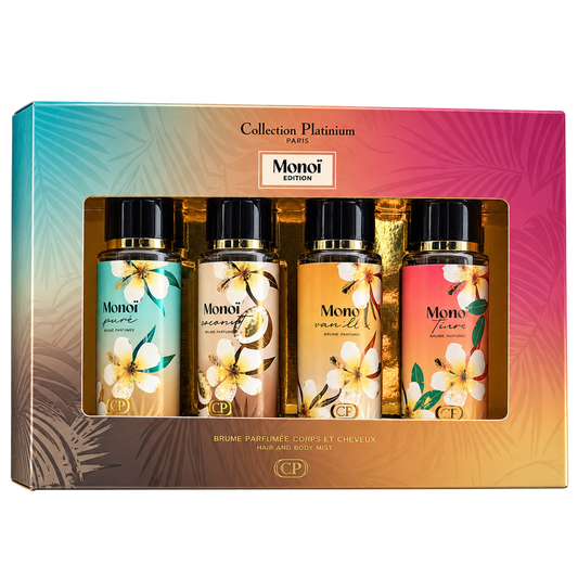 Coffret Monoi Edition 4x150 ml - Collection Platinium Paris Collection Platinium Paris