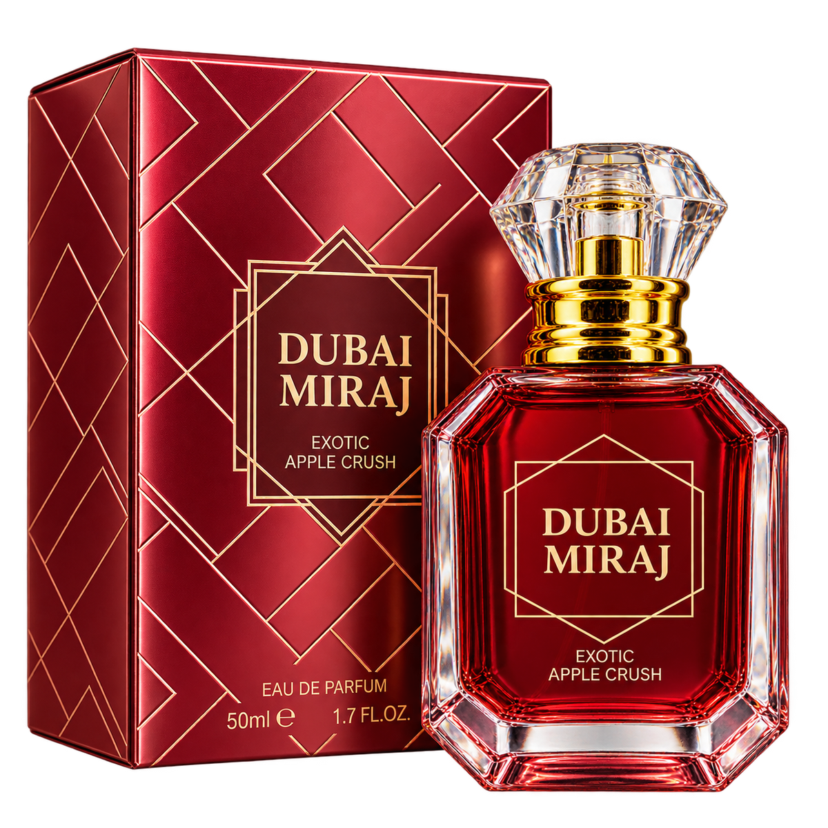 Eau de Parfum Exotic Apple Crush 50 ml - Dubai Miraj MJ BAZAR